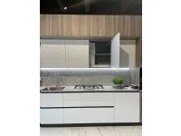 Cucina Cloe moderna grigio Arredo3 lineare scontata 50%