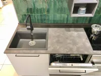 Cucina lineare moderna grigio Arredo3 Chloe a soli 6500