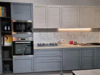 Cucina grigio moderna lineare Elsa Net cucine