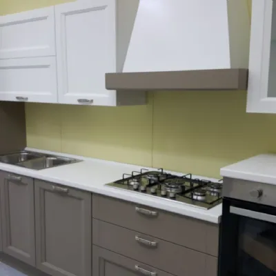 Cucina grigia moderna lineare Ala cucine Gioia  a soli 4990