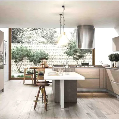 Cucina grigio moderna lineare Home cucine Cartesia a soli 7000�