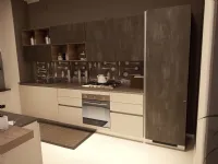 Cucina grigio moderna lineare Liberamente Scavolini