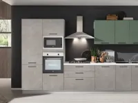 Cucina grigio moderna lineare Marilin Aran a soli 3400