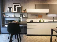 Cucina grigio moderna lineare Stosa Metropolis a soli 8500