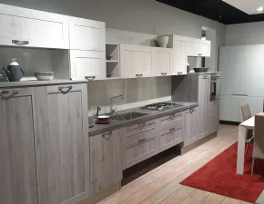 Cucina grigio moderna lineare Tess grigio e bianco Gm cucine in offerta