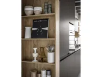 Cucina lineare moderna Torino Mottes selection a prezzo scontato