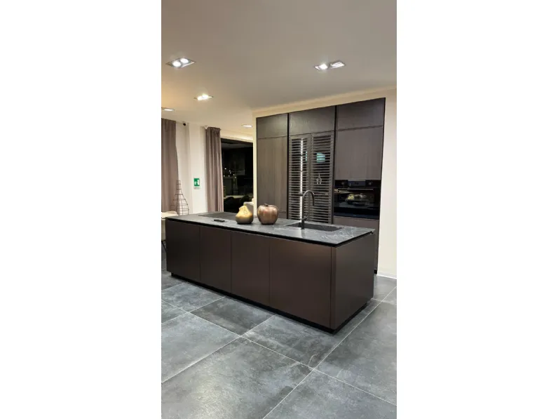 Cucina design con isola Hily Binova a prezzo scontato