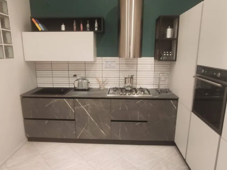 CUCINA ad angolo Home cucine Aura SCONTATA 54%