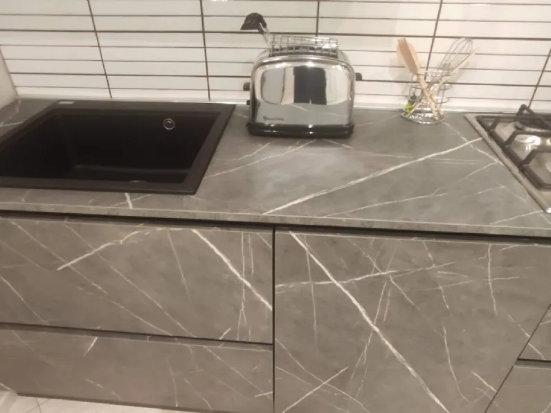 Cucina ad angolo Home cucine Aura SCONTATA 56%