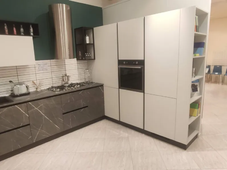 Cucina ad angolo Home cucine Aura SCONTATA 56%