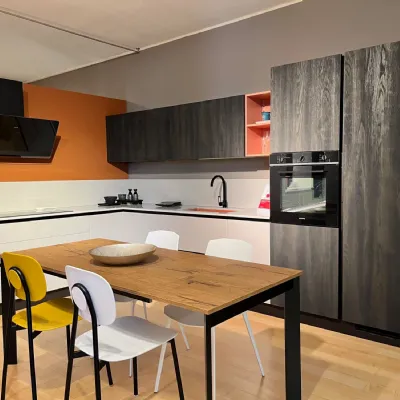Cucina a prezzo ribassato ad angolo moderna Genesi e aura Home cucine