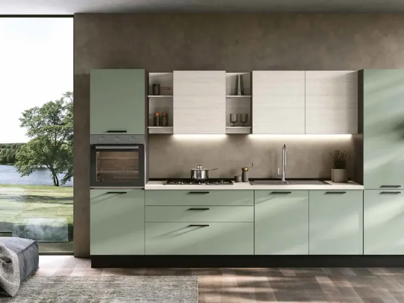 Cucina Capri  lineare Imab con uno sconto imperdibile