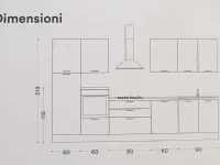 Cucina in laccato lucido Artec a PREZZI OUTLET