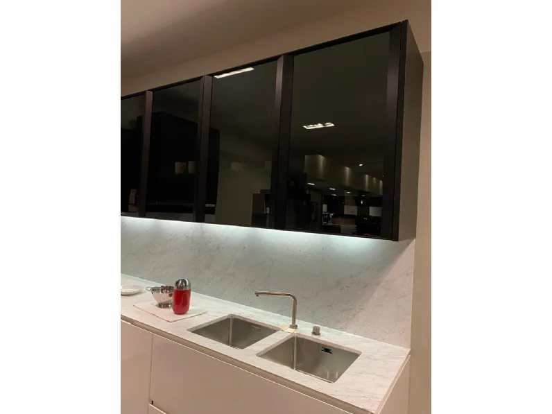 Cucina bianca moderna ad angolo Varenna Artex a soli 16900€