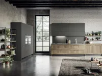 Cucina lineare moderna grigia Arredo3 Cleo 1 a soli 11201