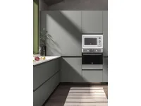 Cucina grigio moderna con penisola Nadir 1 Essebi a soli 15803