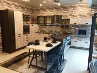 Cucina in laminato materico Creo a PREZZI OUTLET