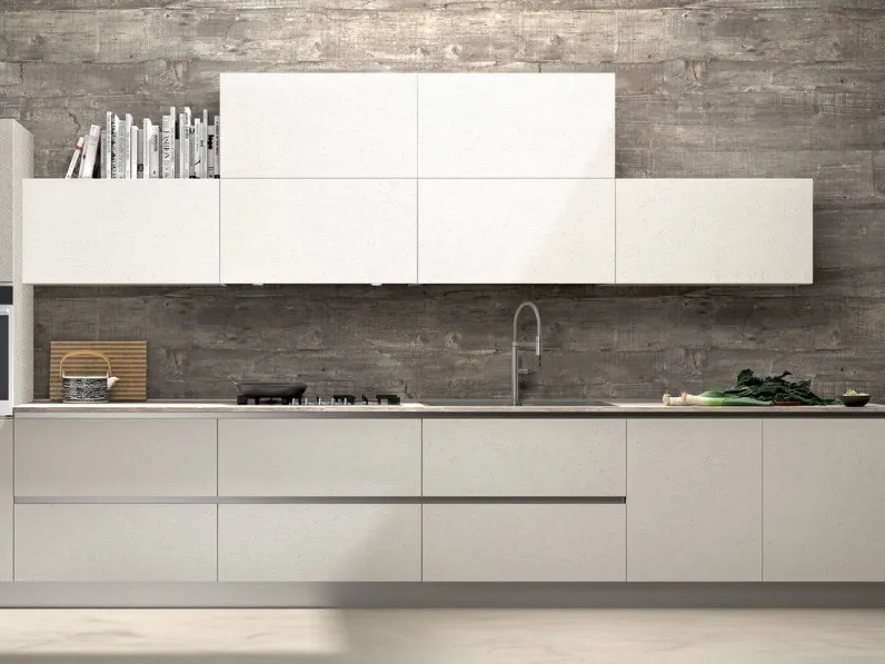 CUCINA lineare Essebi Mhid stella cemento SCONTATA 30%
