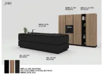 Cucina in laminato materico Miton a PREZZI OUTLET