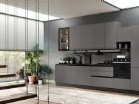 Cucina lineare moderna grigio Ar-due C12 a soli 6940