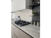 Cucina moderna grigio Dibiesse lineare Lesmo expo a soli 8900