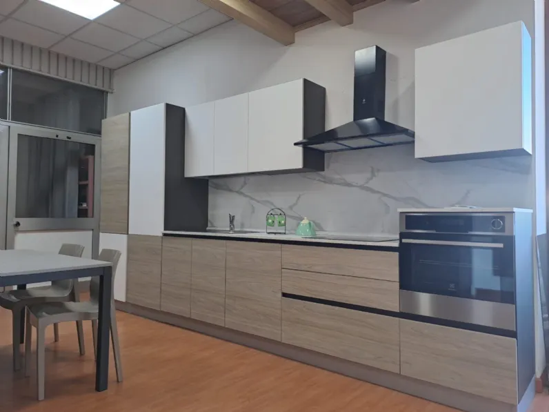 Cucina moderna lineare Deliziosa Net cucine a prezzo scontato