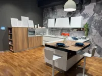 Scopri Stosa Infinity: cucina moderna con penisola a prezzo scontato!