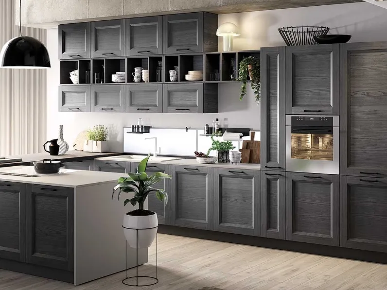 Cucina in legno Evo cucine a PREZZI OUTLET