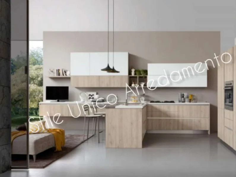 Cucina in legno Febal a PREZZI OUTLET -52%