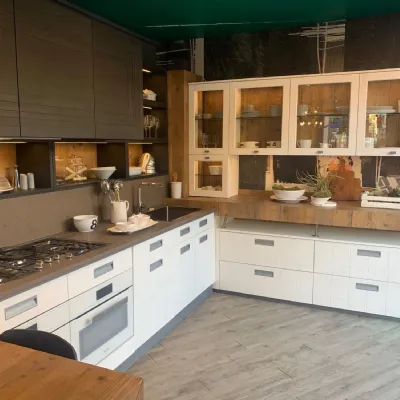 Cucina in legno Marchi a PREZZI OUTLET -50%