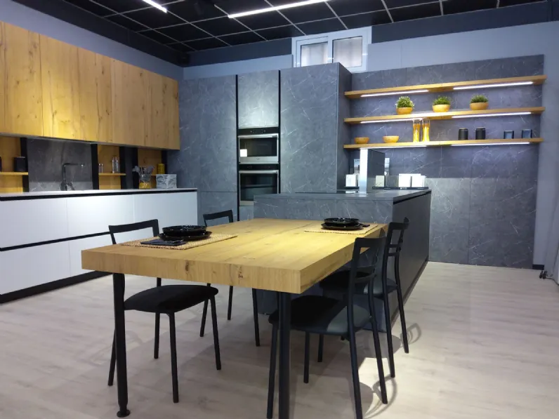 Cucina in legno Miton a PREZZI OUTLET