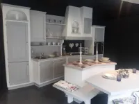 Cucina Zappalorto in muratura con isola grigia in legno Sogno di oggi