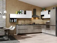 Cucina lineare Emily 09 Evo cucine con uno sconto vantaggioso