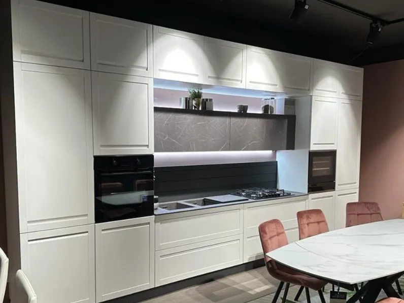 Cucina moderna lineare Incanto Mobilturi a prezzo ribassato