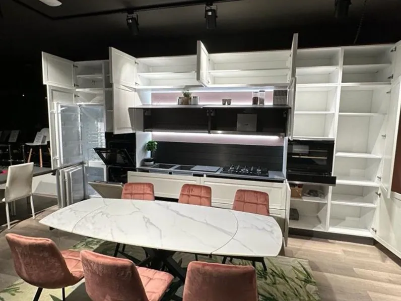 Cucina moderna lineare Incanto Mobilturi a prezzo ribassato