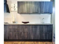 cucina industrial grey zen lineare modern ain offerta outlet nuovimondi 