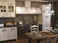 Cucina industriale bianca Marchi cucine ad angolo Kreola de. scontata