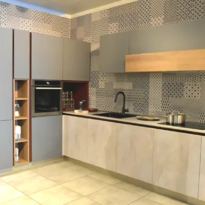 Cucina Infinity  ad angolo Stosa con un ribasso imperdibile