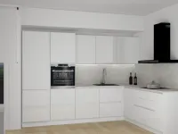Cucina Infinity moderna altri colori Gicinque ad angolo scontata 43%