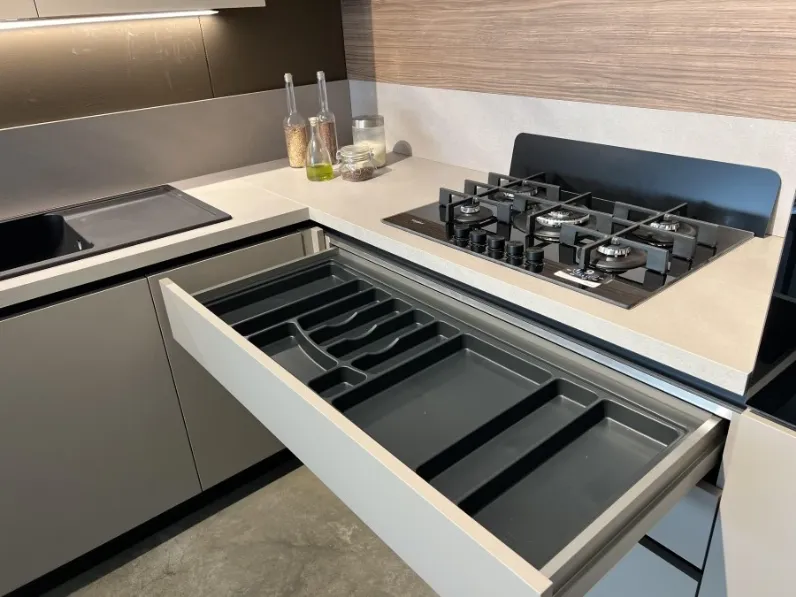 Cucina Infinity ad angolo Stosa con un ribasso imperdibile