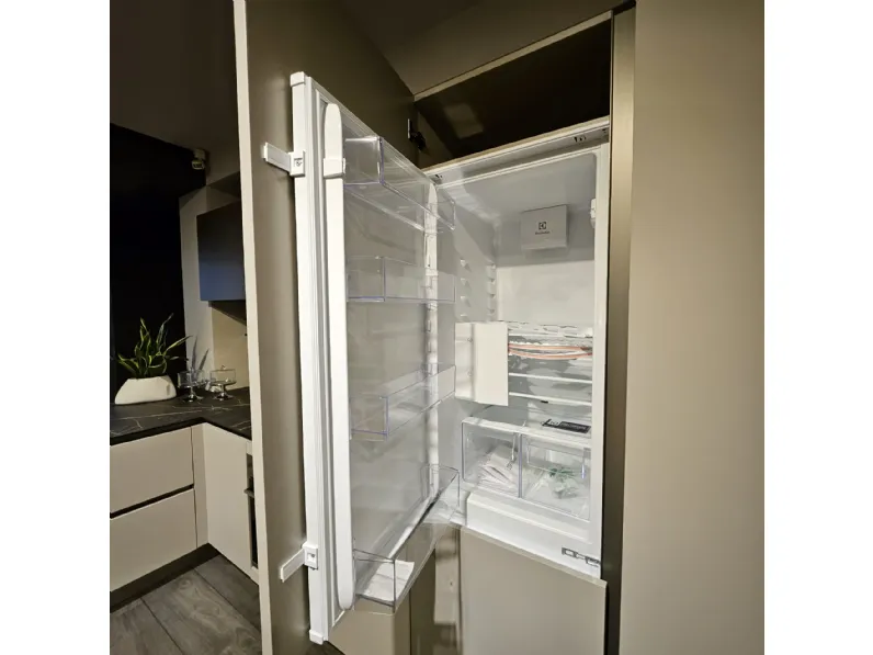 Cucina grigia moderna ad angolo Kalì Arredo3 a soli 9900 Euro