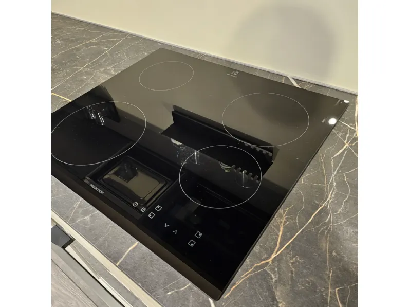 Cucina grigia moderna ad angolo Kalì Arredo3 a soli 9900 Euro