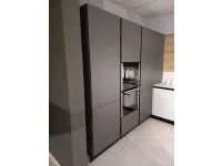 Cucina Kali ' design bianca con penisola Arredo3 scontata 36%