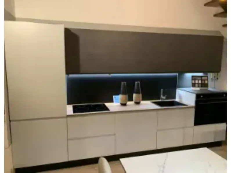 Cucina grigio moderna lineare Stosa Karma a soli 6990