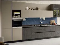 Cucina Kaya moderna altri colori lineare Stosa