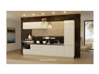 Cucina a PREZZI OUTLET in laminato materico Net cucine -50%