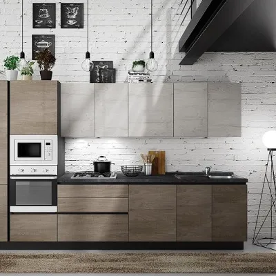 Cucina modello Maya 1 Kuadra cucine PREZZO SCONTATO 33%