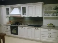 Cucina bianca country lineare Gicinque Laguna a soli 4300