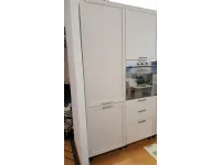 Cucina bianca moderna lineare Melograno Le fablier a soli 5240