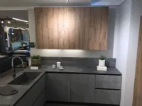 Cucina con penisola design Liberamente  Scavolini a prezzo scontato